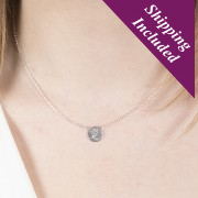 Delicate Silver Necklace - Love Delicate Silver Necklace - Love